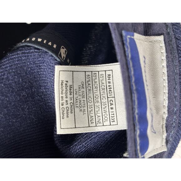 DETROIT PISTONS REEBOK SELECT SERIES MENS BLUE CAP - Picture 9 of 9